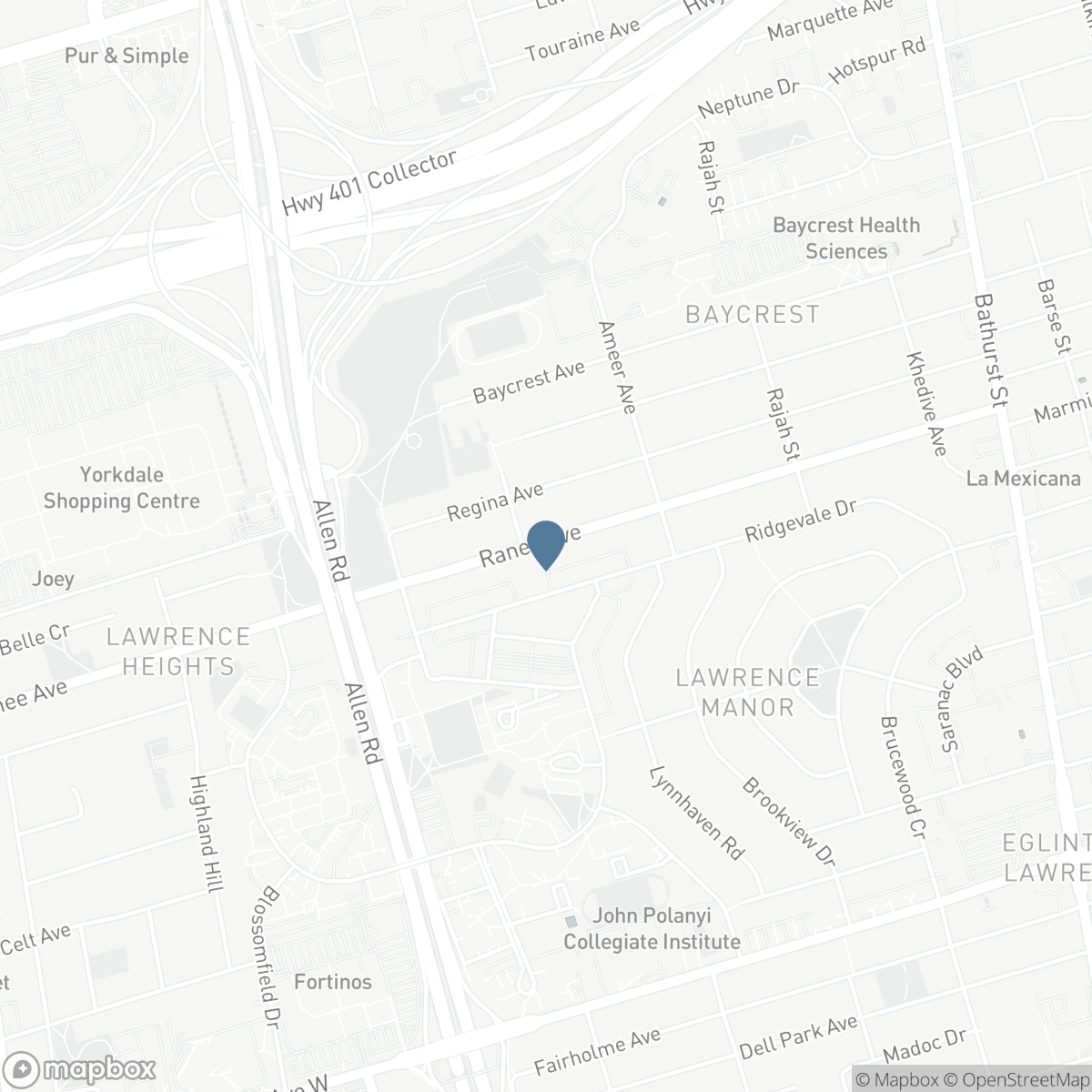 170 RANEE AVENUE, Toronto, Ontario M6A 1N5